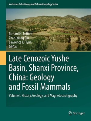 cover image of Late Cenozoic Yushe Basin, Shanxi Province, China